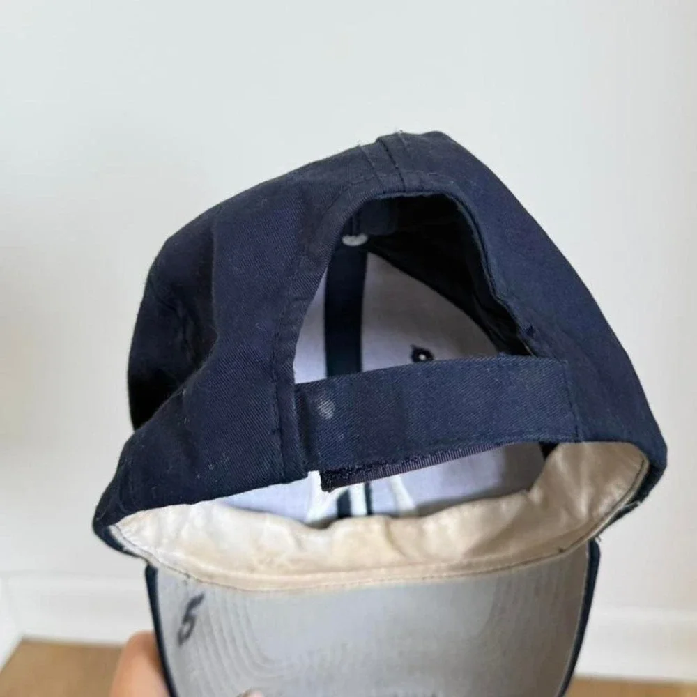Vintage New York Yankees Navy MLB Dad Hat Adjustable Strap
